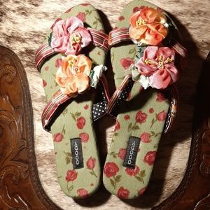 Goody Goody Bon Bons w/Green Flowered Soles